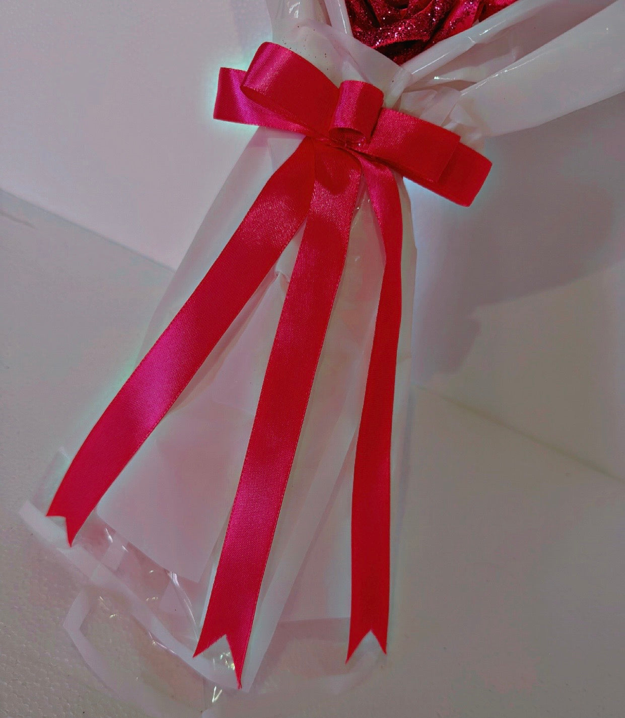 Heart-Shaped Red Rose Bouquet