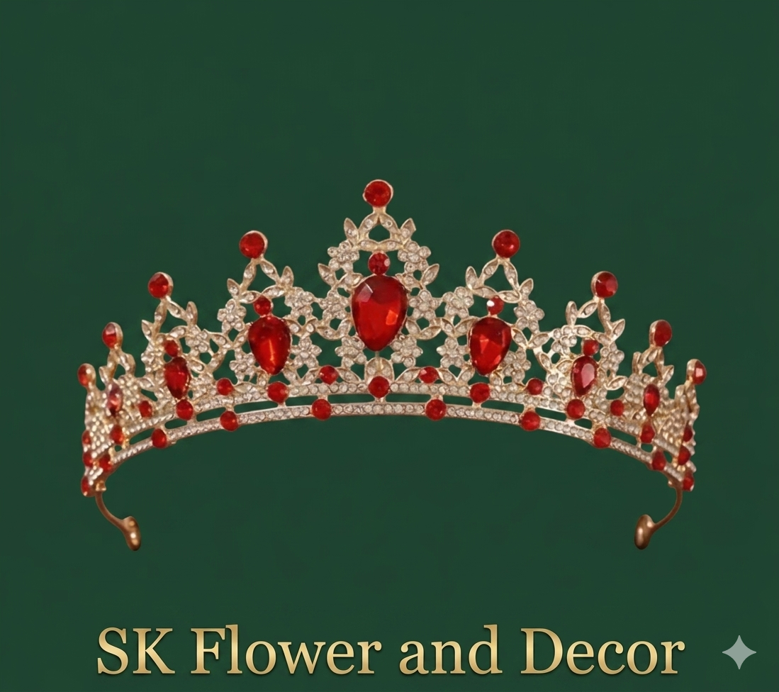 Luxury Elegant Princess Crown