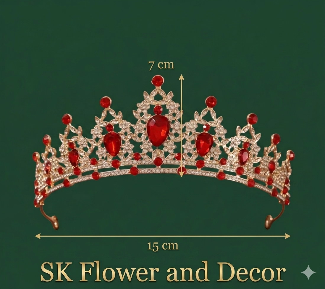 Luxury Elegant Princess Crown