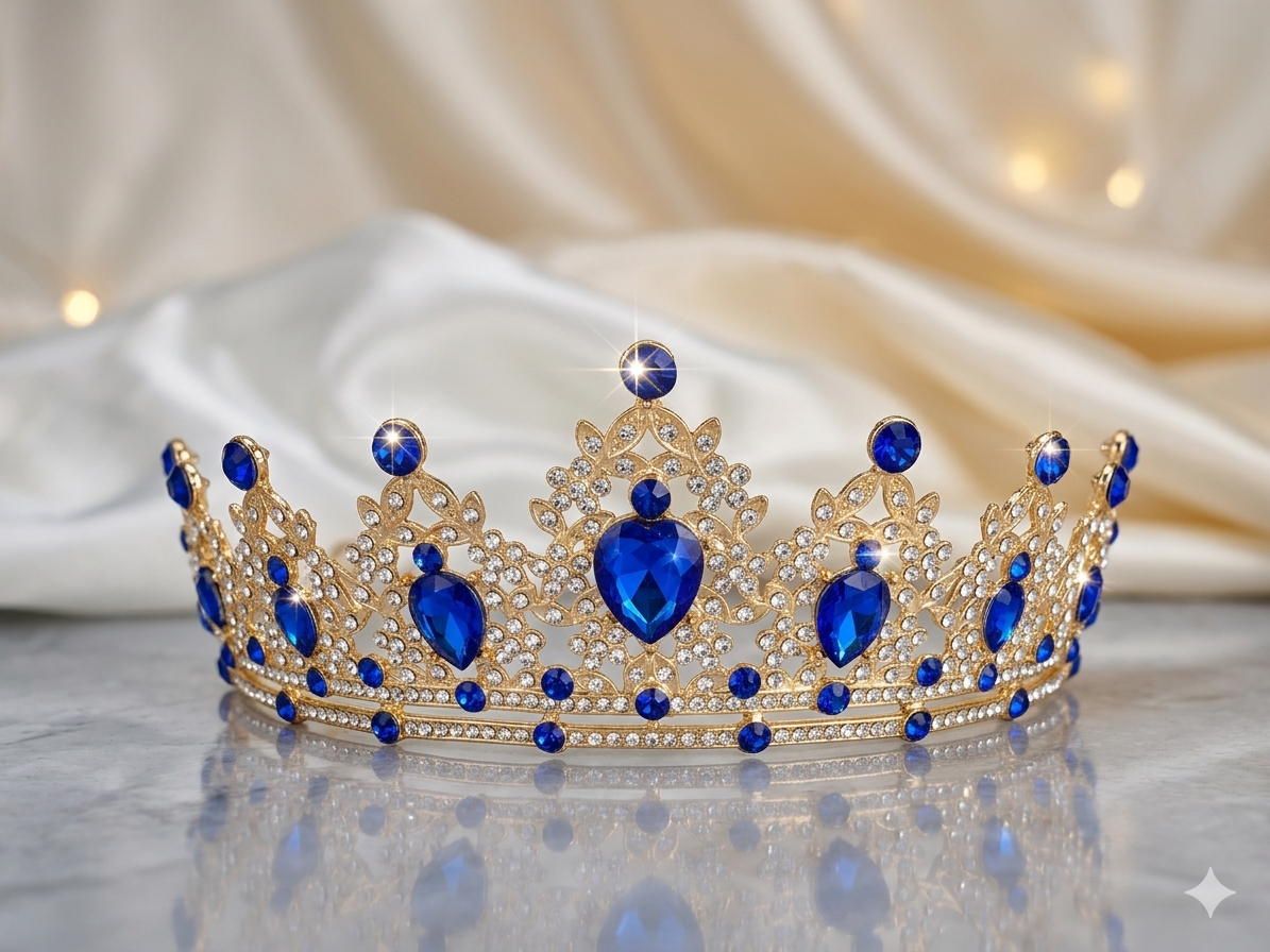 Luxury Elegant Princess Crown