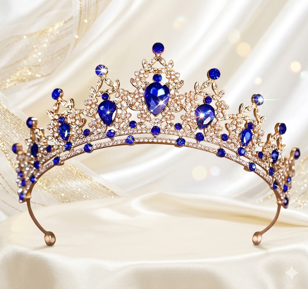 Luxury Elegant Princess Crown