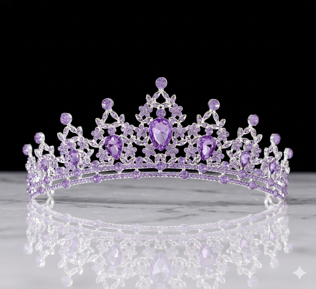 Luxury Elegant Princess Crown