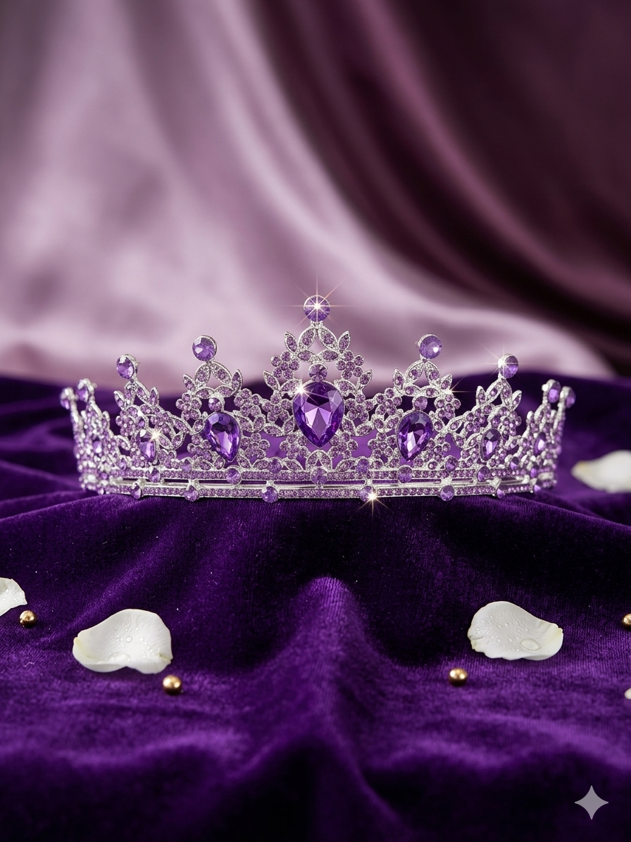Luxury Elegant Princess Crown