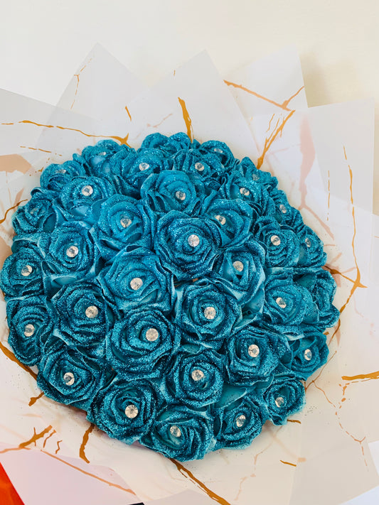 Blue Glamour Bouquet